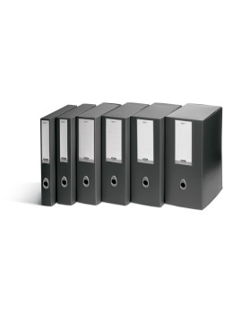 Scatola Portaprogetti Plus VIP Leonardi - Dorso 10 - 25x35 cm - 1007301 (Grigio Antracite Conf. 5)
