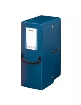 Scatola Progetto con Maniglia Pick Up Fellowes - Dorso 20 - 25x35 cm - 40274 (Blu Navy)
