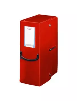 Scatola Progetto con Maniglia Pick Up Fellowes - Dorso 16 - 25x35 cm - 40273 (Rosso)