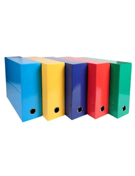 Scatola Progetto Iderama Exacompta - Dorso 9 - 25x33 cm - 89920E (Assortiti Classici Conf. 5)