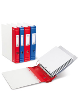 Raccoglitore Ares Sei Rota - 22x30 cm - 4 Anelli a D 30 mm - Dorso 4 - 38103007 (Blu)