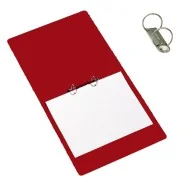 Raccoglitore Cartiere del Garda - A4 Maxi - 2 Anelli Tondi 25 mm - Dorso 3 cm - CG0382PBXXXAC02 (Rosso Conf. 5)