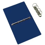 Raccoglitore Cartiere del Garda - A4 Maxi - 4 Anelli Tondi 25 mm - Dorso 3 cm - CG0392PBXXXAC01 (Blu Conf. 5)