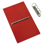 Raccoglitore Cartiere del Garda - A4 Maxi - 4 Anelli Tondi 25 mm - Dorso 3 cm - CG0392PBXXXAC02 (Rosso Conf. 5)