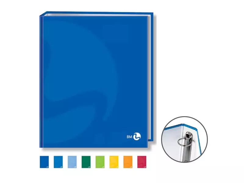Raccoglitore Colors BM - A5 - 4 Anelli Tondi 25 mm - Dorso 3,5 cm - 0107359 (Blu Conf. 5) Raccoglitore Colors BM - A5 - 4 Anelli Tondi 25 mm - Dorso 3,5 cm - 0107359 (Blu Conf. 5)