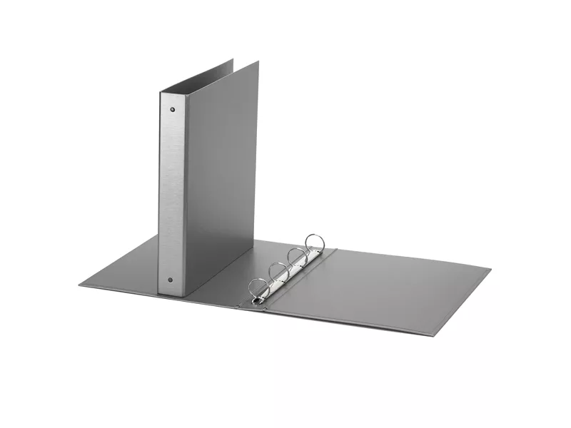 Raccoglitore Europa 4010 Favorit - A4 - 4 Anelli Tondi 30 mm - 400051151 (Grigio Metallizzato)