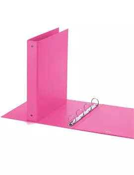 Raccoglitore Europa 4010 Favorit - A4 - 4 Anelli Tondi 30 mm - 400051154 (Rosa)