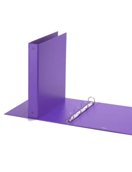 Raccoglitore Europa 4010 Favorit - A4 - 4 Anelli Tondi 30 mm - 400051155 (Viola)