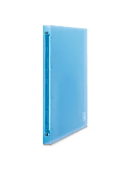 Raccoglitore in PPL 2nd Life Favorit - A4 - 4 Anelli Tondi 15 mm - 400083568 (Blu)