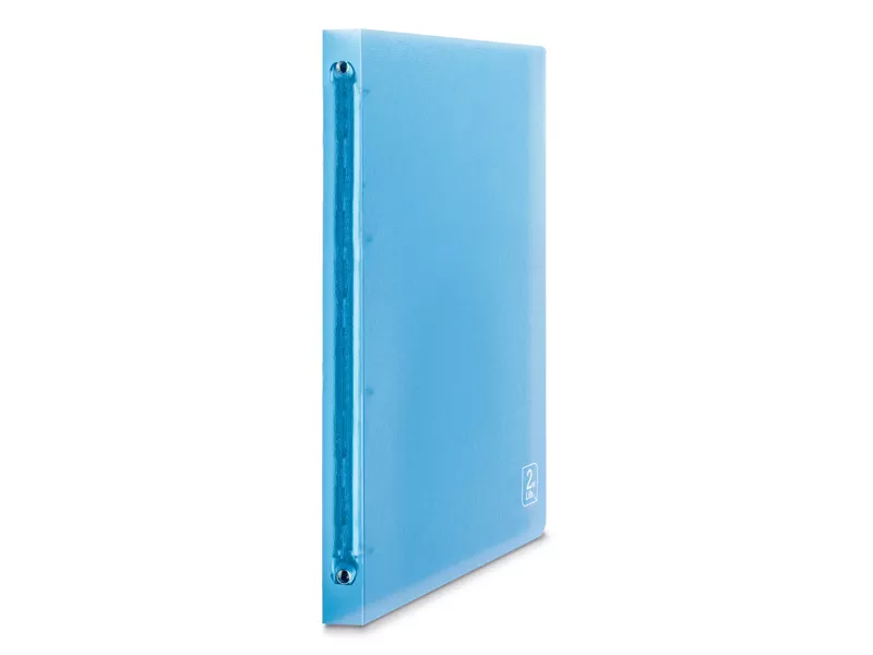 Raccoglitore in PPL 2nd Life Favorit - A4 - 4 Anelli Tondi 15 mm - 400083568 (Blu)