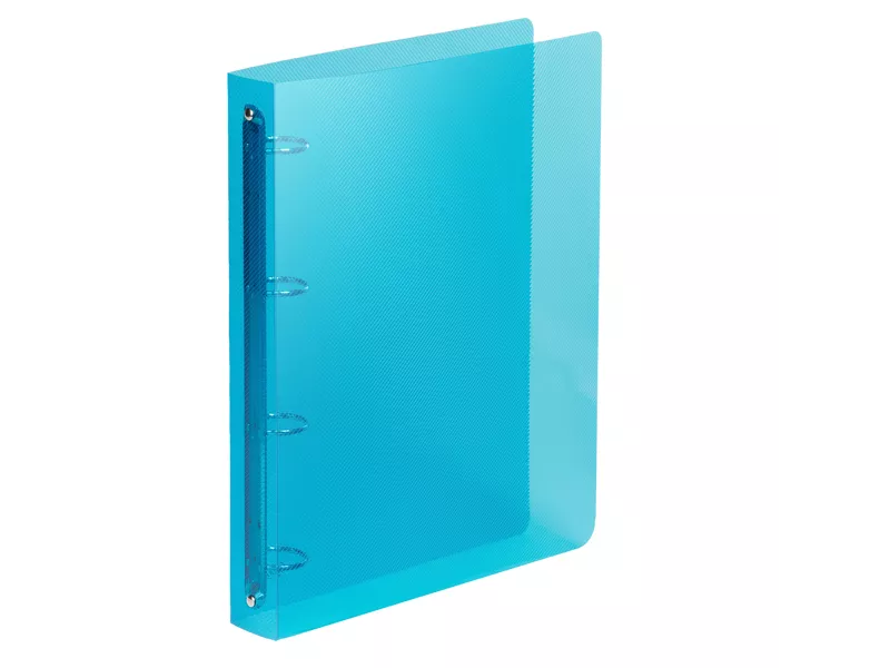 Raccoglitore in PPL Lumina Favorit - A4 - 4 Anelli Tondi 30 mm - 400116632 (Blu)