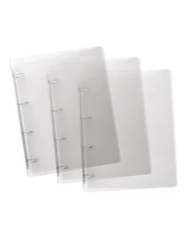 Raccoglitore in PPL Lumina Favorit - A4 - 4 Anelli Tondi 30 mm - 400083623 (Trasparente)