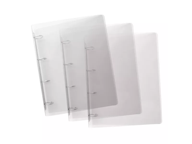 Raccoglitore in PPL Lumina Favorit - A4 - 4 Anelli Tondi 30 mm - 400083623 (Trasparente)