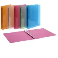 Raccoglitore in PPL Lumina Favorit - A4 - 4 Anelli Tondi 30 mm - 400066845 (Assortiti Conf. 10)