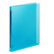 Raccoglitore in PPL Lumina Favorit - A4 - 4 Anelli Tondi 15 mm - 400116630 (Blu)