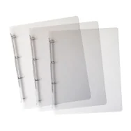 Raccoglitore in PPL Lumina Favorit - A4 - 4 Anelli Tondi 15 mm - 400083622 (Trasparente)