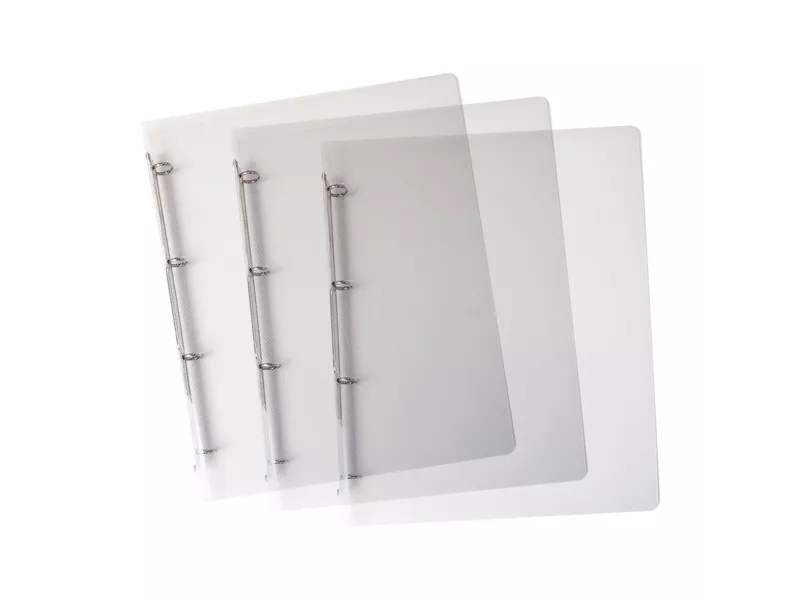 Raccoglitore in PPL Lumina Favorit - A4 - 4 Anelli Tondi 15 mm - 400083622 (Trasparente)