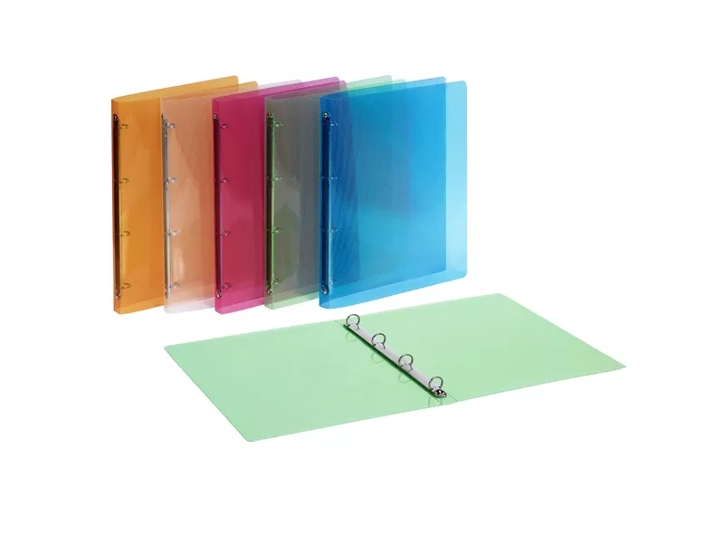 Raccoglitore in PPL Lumina Favorit - A4 - 4 Anelli Tondi 15 mm - 400066844 (Assortiti Conf. 20)