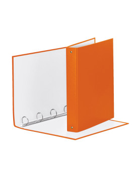 Raccoglitore Meeting Esselte - A4 Maxi - 4 Anelli Tondi 30 mm - Dorso 4 - 395792200 (Arancione)