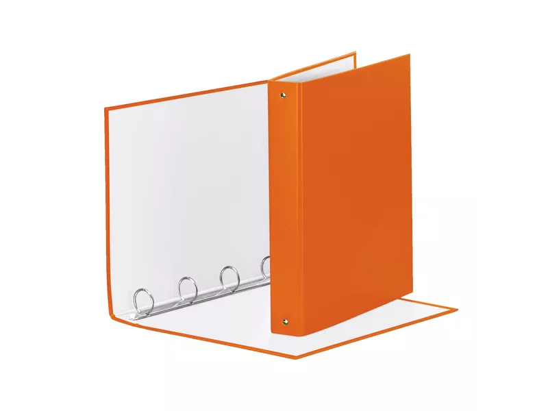 Raccoglitore Meeting Esselte - A4 Maxi - 4 Anelli Tondi 30 mm - Dorso 4 - 395792200 (Arancione)
