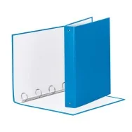 Raccoglitore Meeting Esselte - A4 Maxi - 4 Anelli Tondi 30 mm - Dorso 4 - 395792910 (Blu Vivida)