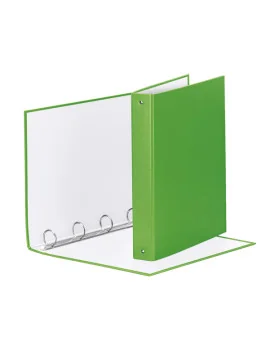 Raccoglitore Meeting Esselte - A4 Maxi - 4 Anelli Tondi 30 mm - Dorso 4 - 395792940 (Verde Vivida)