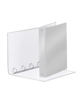 Raccoglitore Meeting Esselte - A4 Maxi - 4 Anelli Tondi 30 mm - Dorso 4 - 395792970 (Grigio Metallizzato)