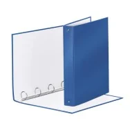 Raccoglitore Meeting Esselte - A4 Maxi - 4 Anelli Tondi 30 mm - Dorso 4 - 395792960 (Blu Metallizzato)