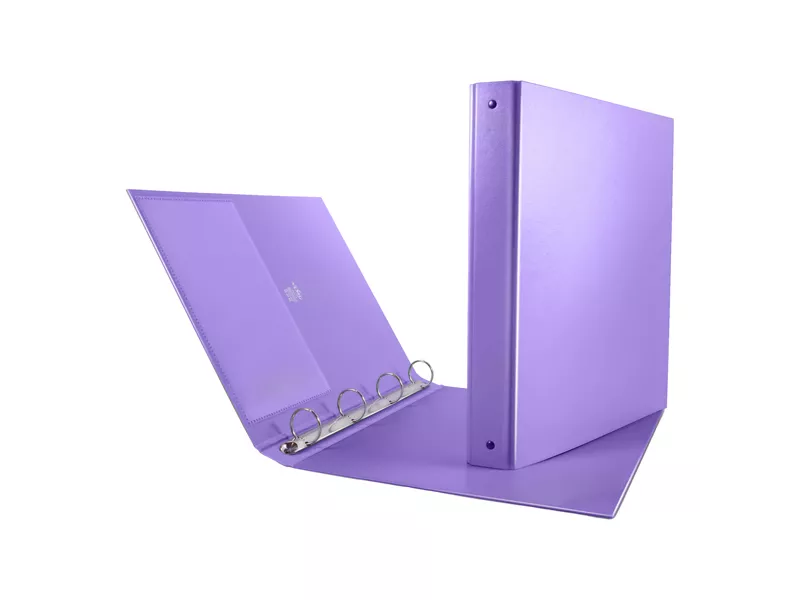 Raccoglitore Nettuno Sei Rota - A4 - 4 Anelli Tondi 30 mm - 36803041 (Lilla)