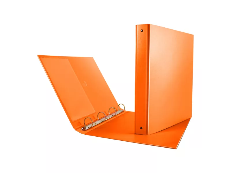 Raccoglitore Nettuno Sei Rota - A4 - 4 Anelli Tondi 30 mm - 36803044 (Arancio)