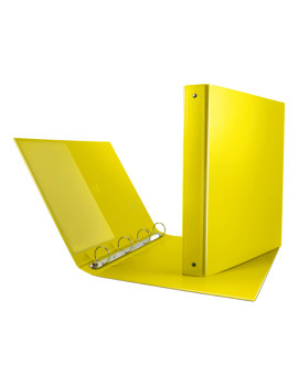 Raccoglitore Nettuno Sei Rota - A4 - 4 Anelli Tondi 30 mm - 36803046 (Giallo)
