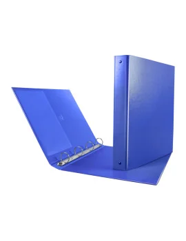 Raccoglitore Nettuno Sei Rota - A4 - 4 Anelli Tondi 30 mm - 36803047 (Blu)