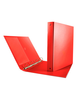 Raccoglitore Nettuno Sei Rota - A4 - 4 Anelli Tondi 30 mm - 36803042 (Rosso)