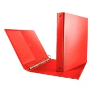 Raccoglitore Nettuno Sei Rota - A4 - 4 Anelli Tondi 30 mm - 36803042 (Rosso)