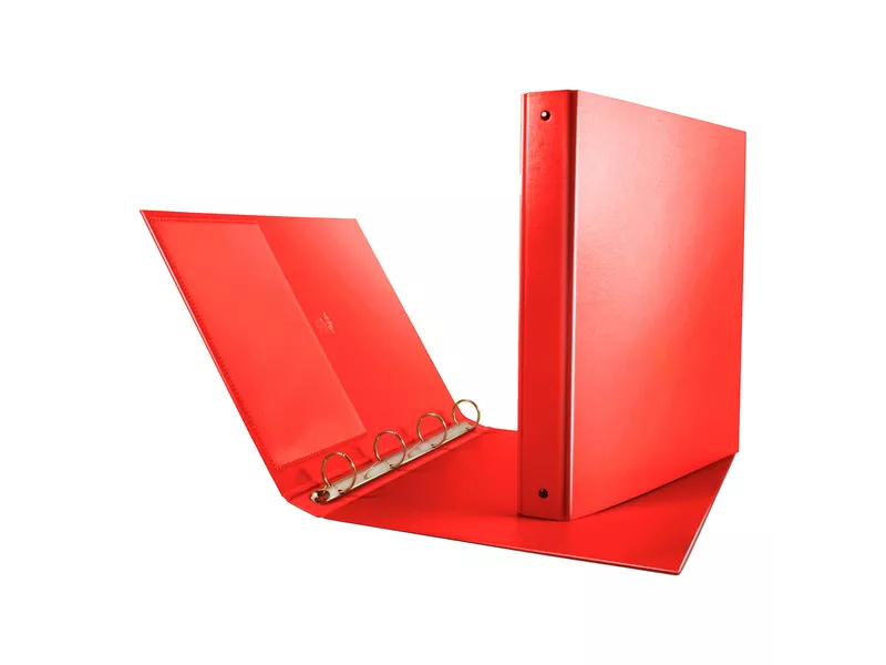 Raccoglitore Nettuno Sei Rota - A4 - 4 Anelli Tondi 30 mm - 36803042 (Rosso)