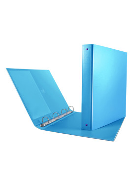 Raccoglitore Nettuno Sei Rota - A4 - 4 Anelli Tondi 30 mm - 36803043 (Azzurro)