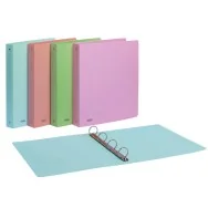 Raccoglitore Pastel Favorit - A4 - 4 Anelli Tondi 30 mm - Dorso 3 cm - 400115585 (Assortiti Conf. 10)