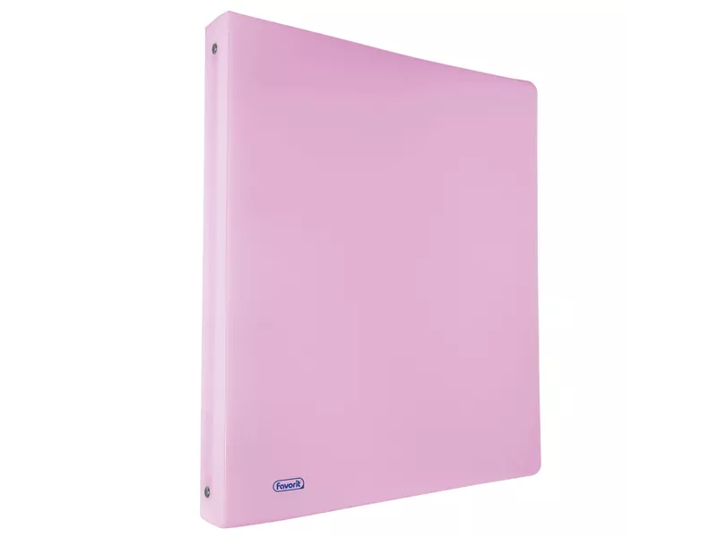 Raccoglitore Pastel Favorit - A4 - 4 Anelli Tondi 30 mm - Dorso 3 cm - 400116641 (Viola)