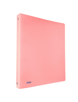 Raccoglitore Pastel Favorit - A4 - 4 Anelli Tondi 30 mm - Dorso 3 cm - 400116642 (Rosa)