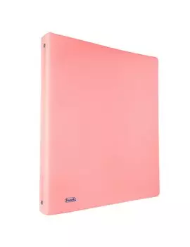 Raccoglitore Pastel Favorit - A4 - 4 Anelli Tondi 30 mm - Dorso 3 cm - 400116642 (Rosa)