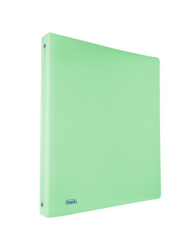 Raccoglitore Pastel Favorit - A4 - 4 Anelli Tondi 30 mm - Dorso 3 cm - 400116643 (Verde)