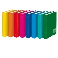 Raccoglitore One Color Blasetti - 26x32 cm - 4 Anelli Tondi 30 mm - Dorso 4 - 2400 (Assortiti Conf. 6)