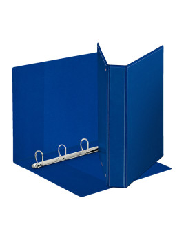 Raccoglitore Personalizzabile Display Esselte - A4 Maxi - 4 Anelli a D 30 mm - 394756500 (Blu)