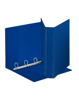 Raccoglitore Personalizzabile Display Esselte - A4 Maxi - 4 Anelli a D 40 mm - 394753500 (Blu)