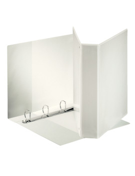Raccoglitore Personalizzabile Display Esselte - A4 Maxi - 4 Anelli a D 50 mm - 394754000 (Bianco)