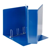 Raccoglitore Personalizzabile Display Maxi Esselte - A4 Maxi - 4 Anelli a Q 65 mm - Dorso 6 - 394758500 (Blu)