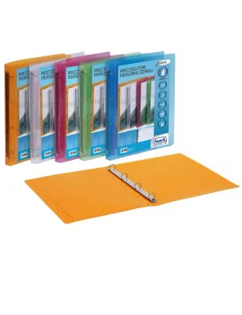 Raccoglitore Personalizzabile Lumina Favorit - A4 - 4 Anelli Tondi 15 mm - 400116631 (Assortiti Conf. 20)