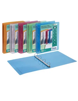 Raccoglitore Personalizzabile Lumina Favorit - A4 - 4 Anelli Tondi 30 mm - 400116633 (Assortiti Conf. 10)