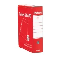 Busta a Perforazione Universale Esselte - 34,5x8x28,7 cm - Deluxe Goffrata Antiriflesso - 391098600 (Trasparente Conf. 300)