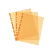 Busta a Perforazione Universale Favorit Art - 22x30 cm - Liscia Alto Spessore - 22x30 cm - 100206798 (Arancio Conf. 25)